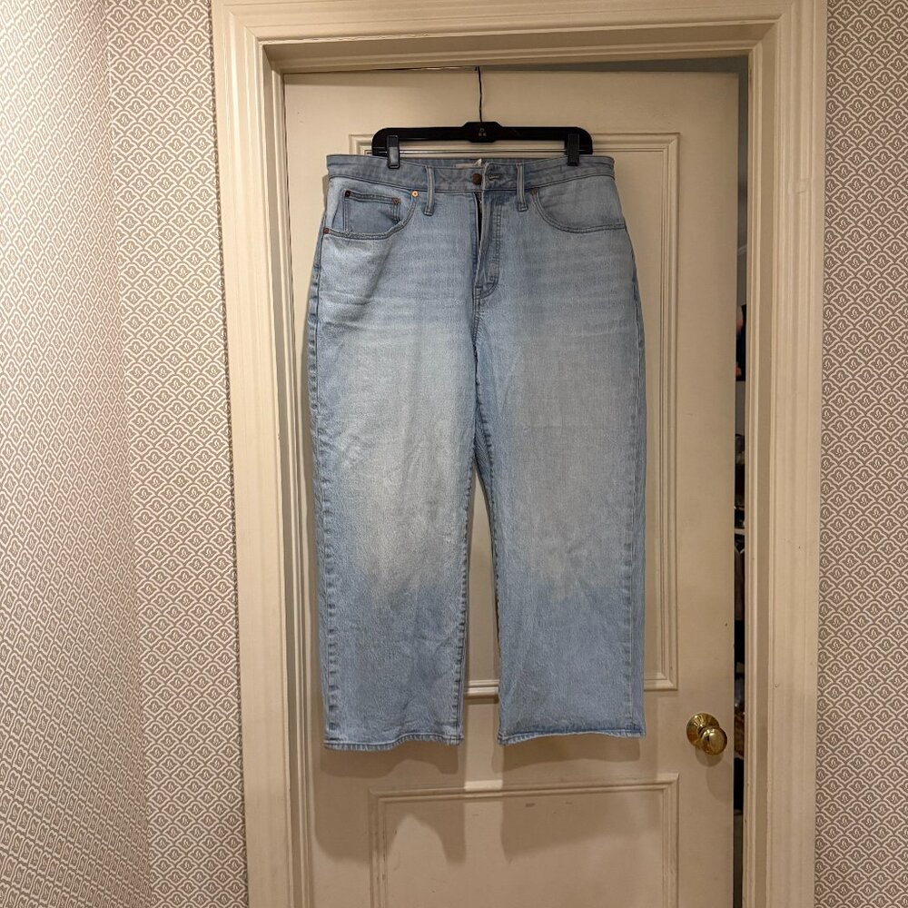 Madewell The Curvy Perfect Vintage Wide-leg Jean in size 14W